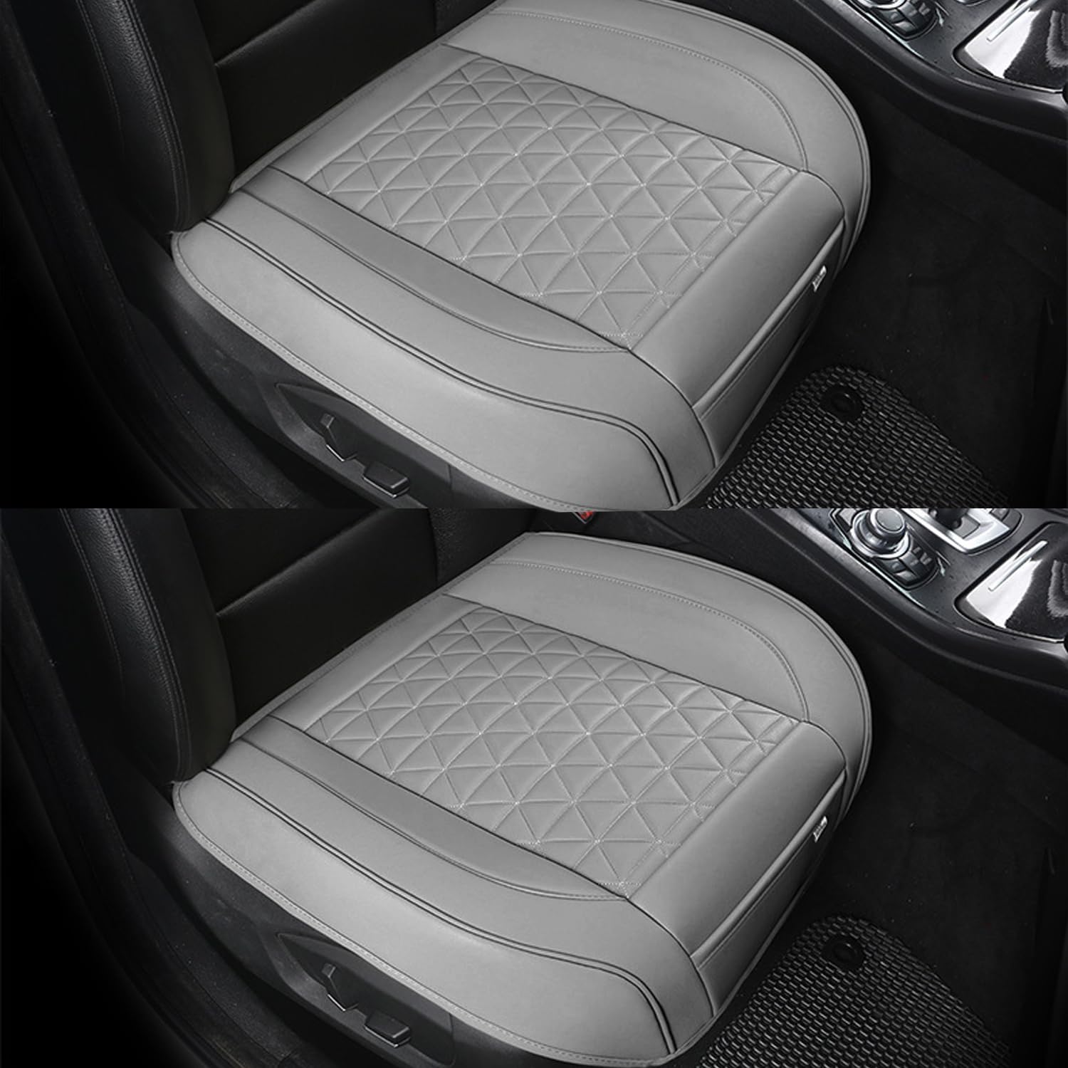 

Car Seat Front Seat Seat Universal Fit for Driver and Passenger Easy Installation Covers, Protection, Breathable, Non-Slip, Cushion, Seats, (Gray,