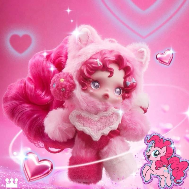 Skullpanda X My Little Pony Pluche Speelgoed Blind Box Met Zacht Pluche Materiaal Voor Kinderen En Verzamelaars