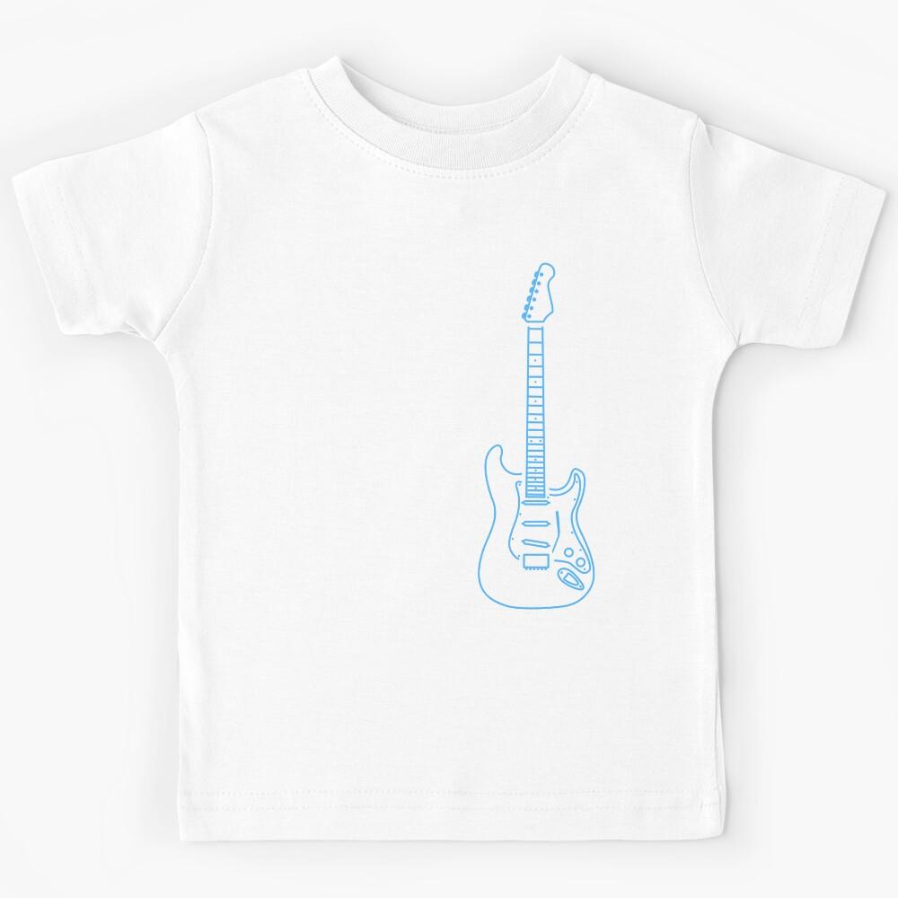 Outline Guitar Kids T-Shirt 170