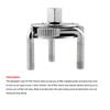 Oil Filter Wrench Set 3-Jaw Design Carbon Steel Special Industrial Wrenches