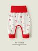 Spring & Fall Kids' Boneless Cotton Underwear Set: High-Waisted Base Layer for Boys & Girls
