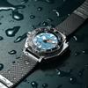 FeelNever Neue Top-Marke Herren Luxusuhren 1000m Wasserdicht BGW9 Super Leuchtend relogios masculinos Automatische Mechanische Uhren