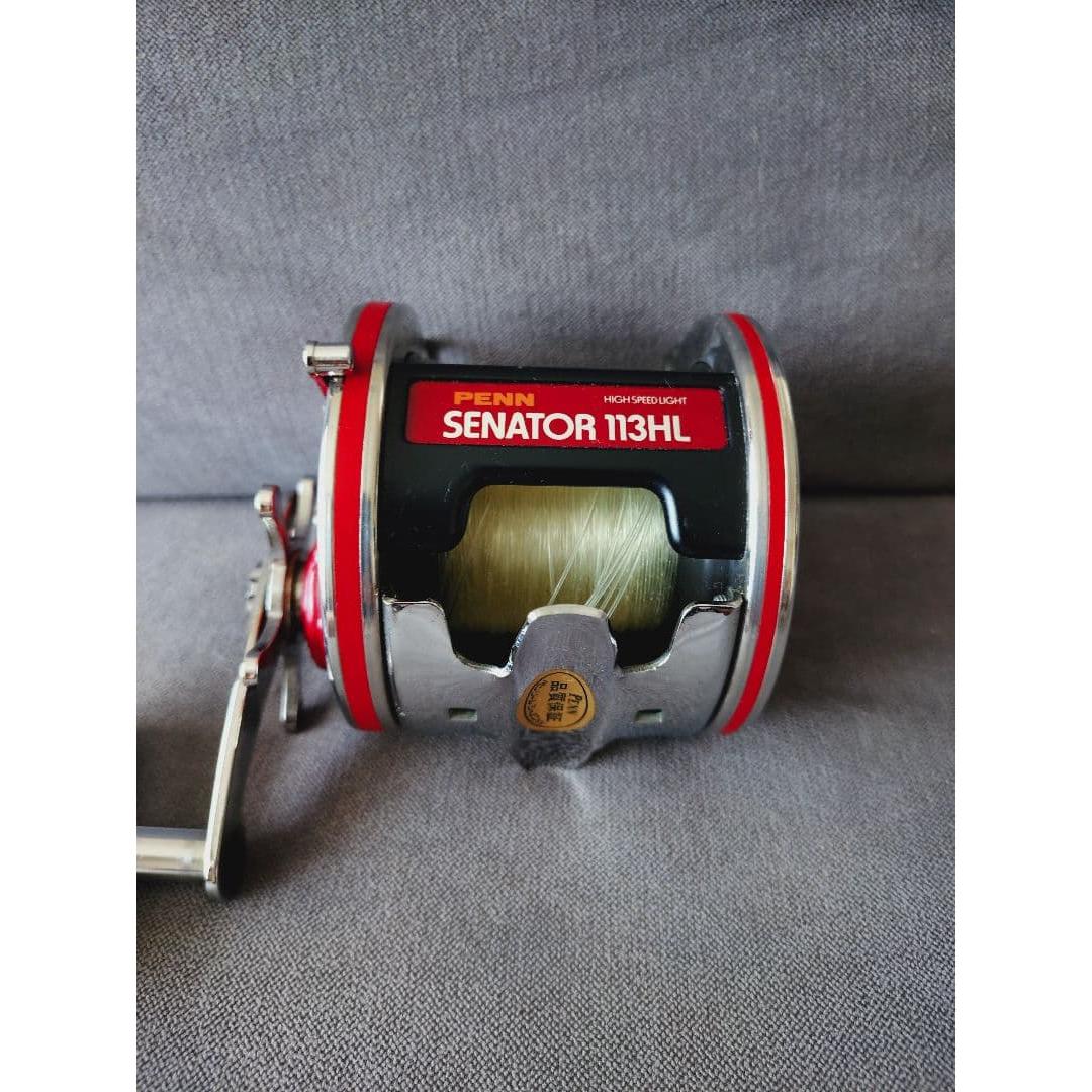 Used PENN SENATOR 113HL Double axis reel