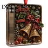 Decorative Holiday Money Gift Holder Christmas Cash Ornament, Acrylic for Cash, Funny Festive Box Xmas Tree Hanging Decoration Tree, Party Supplies
