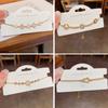Unique and trendy zircon bracelet - women's light luxury, versatile design