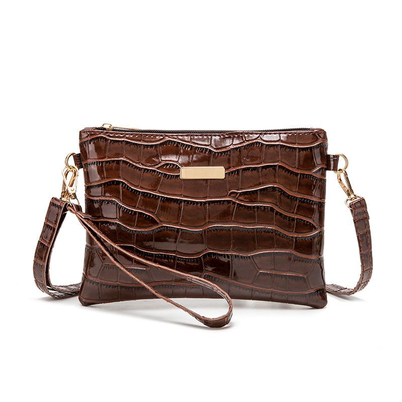 

Crocodile pattern envelope bag girl purss bag casual classic bag new shoulder bag красный