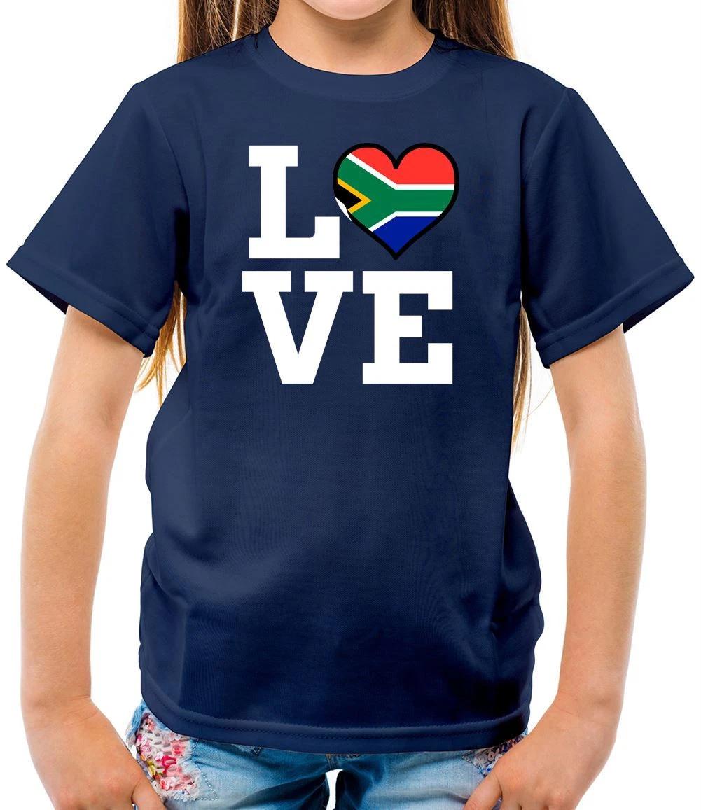 Love South Africa Flag - T-Shirt - African Cape Town Country Live Capital 100