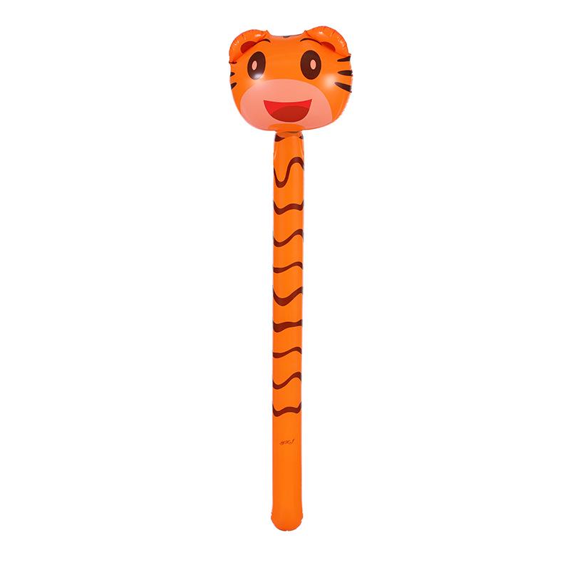 Cartoon Animal Inflatable Giraffe Stick Balloon Toy for Children
