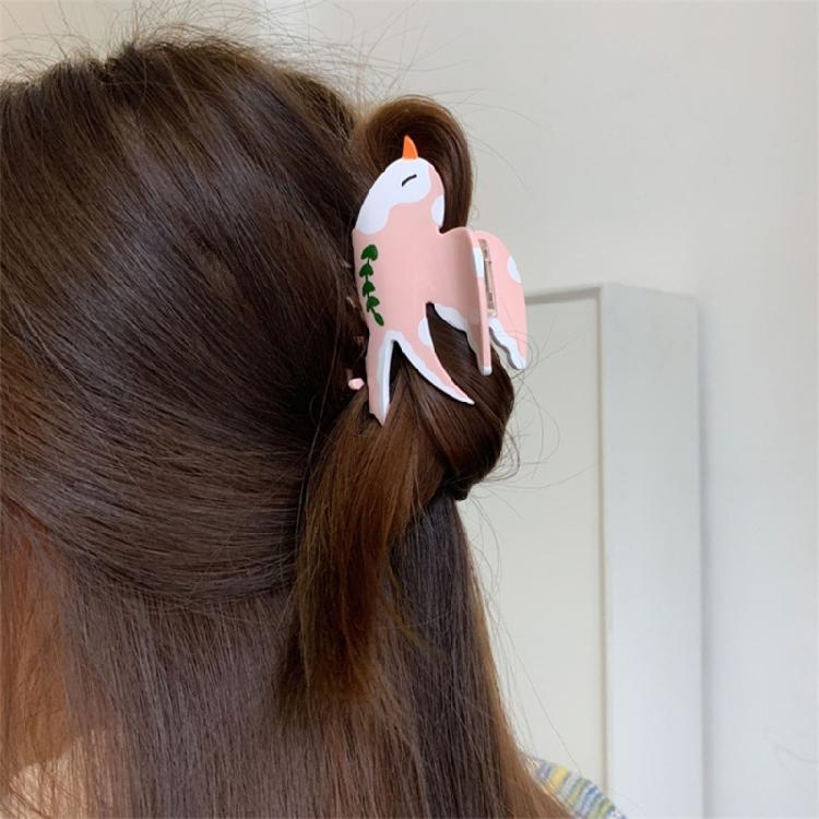 Elegantní spona do vlasů vlaštovka pro dospělé a studenty Stylingová spona Držák na culík Dámská Ins Styl Silná spona