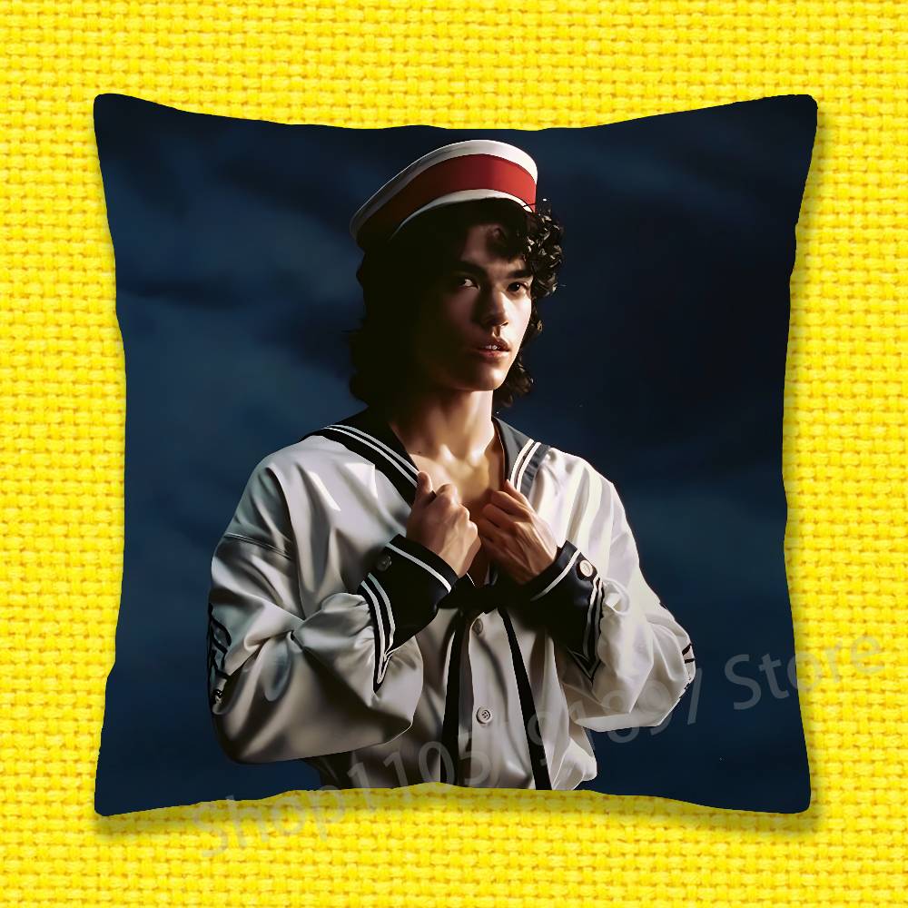 

C-Conan Gray Wishbone Throw Pillow Case For 50x50cm 40x40cm 55x55cm 45x45cm 30x30cm Square Bedroom Pillowcase Cover 30cmx30cm