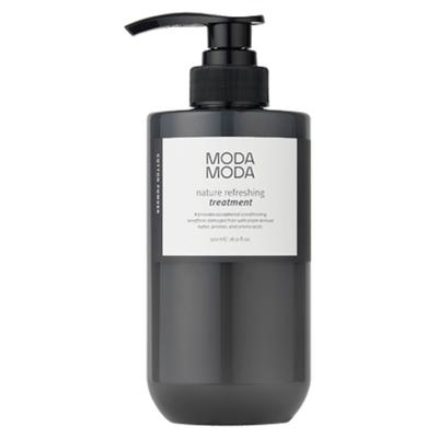 Modamoda Nature Refreshing Silicone-Free Hair Treatment Cotton Powder Fragrance, 500ml, 1 Piece