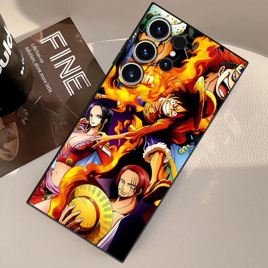Case for Samsung Galaxy S20 S25 Ultra S23 FE S9 S24 Plus S21 S22 Funda Phone Cover Cool Luffy ACE