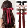 Neue Damen Elegante Fleck Bogen Haarklammer Vintage Geometrisch Band Klammer Haarklammern für Mädchen Party Haar Accessoires Kopfschmuck