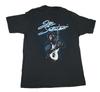 Maglietta Vintage Joe Satriani Surfing Across America Cotone Pesante Nera Tutte le Taglie TR524