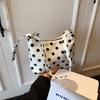 Niche polka dot pillow cloth bag women's new versatile shoulder underarm bag work small bag