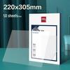 Deli GQ990 Transparent A4 Laminating Film - Pack
