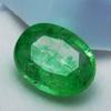 Natural Green Emerald Loose Gemstone Zambia Exclusive Oval Cut 4.60 Ct for Jewelry Making and Crafts