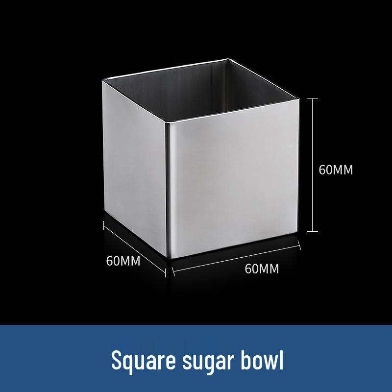 Stainless Steel Sugar Bowl and Milk Cup Set for Restaurant and Hotel Use