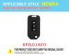Honda Car Key Cover for CRV, Lingpai, Binzhi, XRV, Fit, Civic, Accord, Spirior