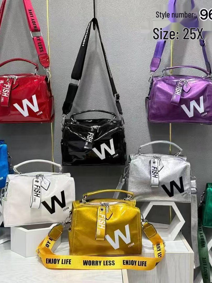 

Trendy 2025 High-Capacity Jelly Crossbody Bag for Women - Fashionable, Versatile, Casual, and Chic белый