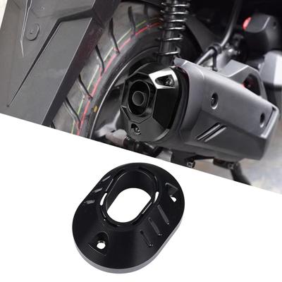 FOR PCX160 PCX125 PCX150 PCX 125 150 160 2021-2023 Accessories Muffler Exhaust Cover Tail Cover Protector Shroud (Black)