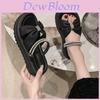 Chic Summer Women's Platform Slide Sandals Stylish Casual Design For Everyday Wear