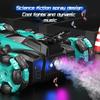 Acrobatic Remote Control Car Six-wheeled 2.4G Gesture Sensing 360° Climbing Drift Spray Music Off-road Remote Control Car Toy