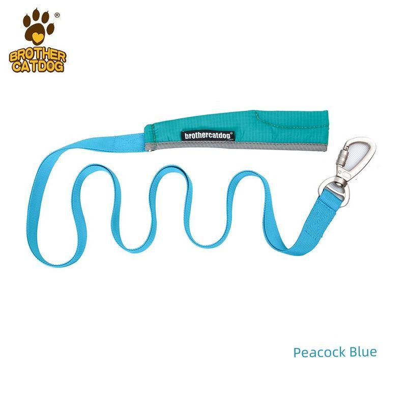 

Dog Hand Holding Rope Dog Leash Dog Leash Small and Medium Dogs Pet Supplies Internet Celebrity Cat Dog Rope Hand Holding Rope Rope length: 1.2m Peacock Blue-Traction Rope