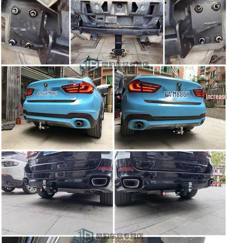 Detachable Rear Towing Hook for BMW X5/X1/X2/X3/X4/X6/X7 Trailer Bars