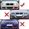For BMW 3 Series E90 E91 M-Tech LCI 2009-2012 Front Bumper Splitters Lip Pair Glossy Black Car Diffuser Splitter Spoiler Cover