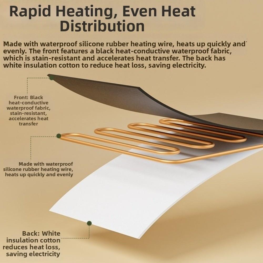 Temperature Control Pet Electric Blanket Waterproof Constant Temperature Pads  Bird Breeding