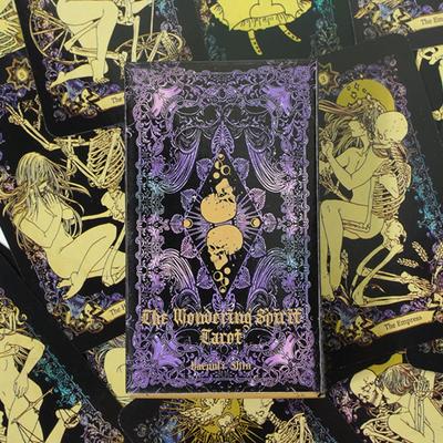 10.3*6cm The Wandering Spirit Tarot 78 Pcs Cards for Beginners