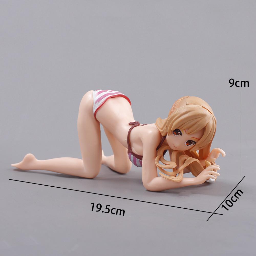 19cm Supe Sonico Anime Figure Cartoon Sexy Girl Action Figure PVC Model Toys Collection Noodle Stopper Japanese Doll Fans Gift