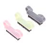 2Pcs Nail Brush Nail Art Manicure Pedicure Soft Remove Dust Plastic Cleaning Nail Brushes File Tools Set