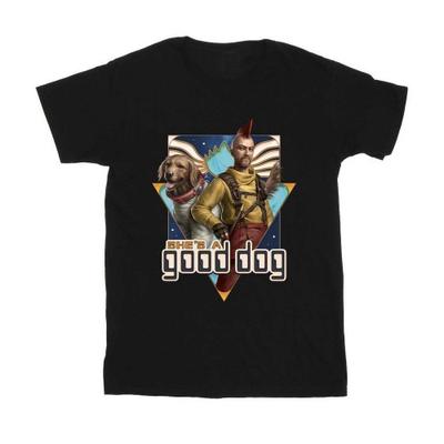Guardians Of The Galaxy Volume 3 Girls Good Dog Cotton T-Shirt