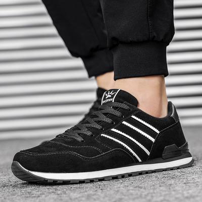 Herr Casual Sneakers PU Läder Löpning Sportskor Retro Fritid Promenad Reseskor Körskor