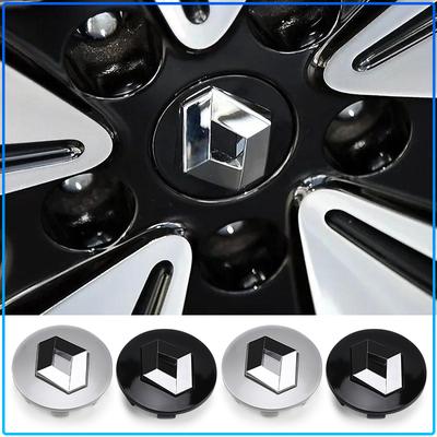 4 vnt. 56 mm automobilio ratlankio centrinis dangtelis, ratlankio apdaila, vandeniui atsparus automobilių aksesuaras Dacia Clio Laguna 2 Megane 2 3 Duster Logan Captur