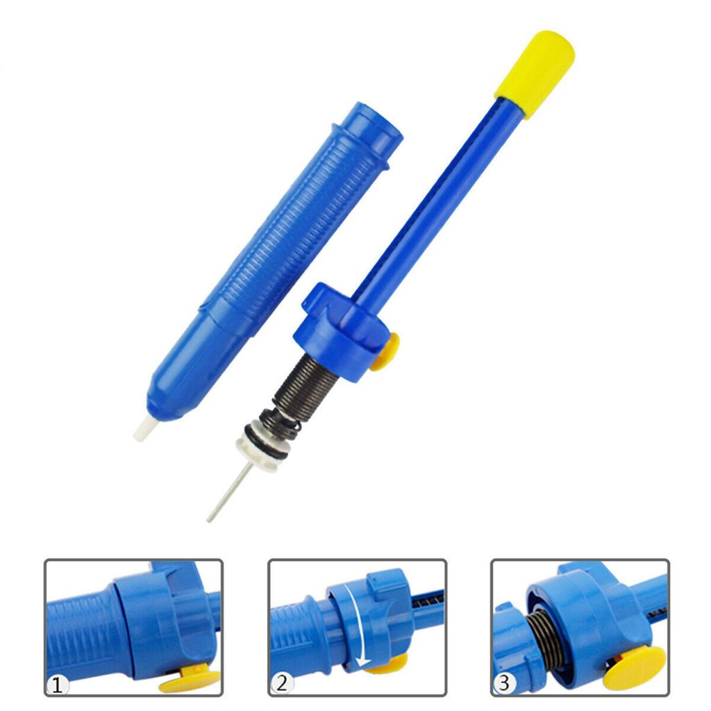 Vacuum De-solder Tool Heavy Duty Desoldering Pump High Temperature Resistant Tin Remover Removal Tools