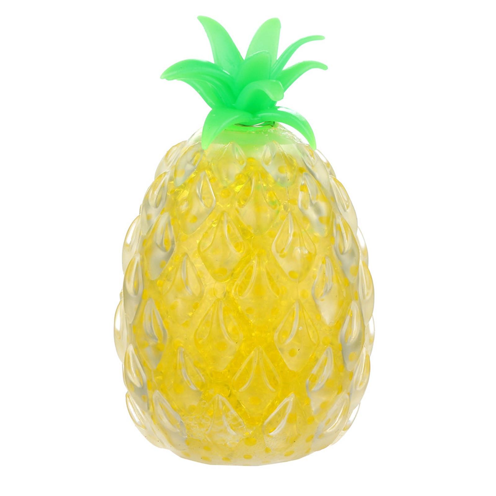 Pineapple TPR Spongy Bead Decompression Pineapple Decompression Toy Pressure Reliever 10ml Stress Relief Toys