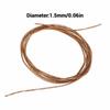 Fine Metallic Embroidery Wire Hand Sewing Metallic Embroidery Thread Beading Wire  For Embroidery