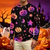 Men's Casual Long Sleeve T Shirt Crew Neck Printed Graphic Tee Top Comfortable Fit Lightweight Fabric Suitable for Everyday Wear