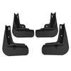 4PCS Mud Flaps For Car Front And Rear Wheel, No Drilling Splash Guards Mudguards Mudflaps With Hardware Kits, Compatible For BYD Dolphin EA1 2021-2022