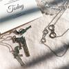 Vintage Design Gun Revolver Pendant Necklace Fashion Retro Geometric Charms Choker Jewelry Party Gift For Women Men