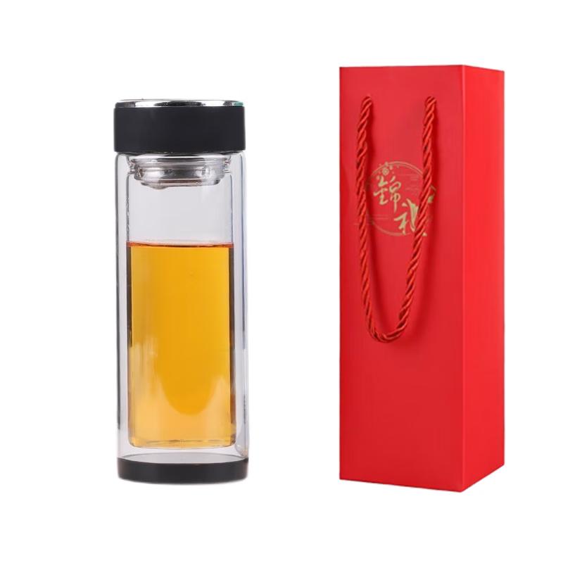 Xiaoyueya Double-Layer Glass Cup Gift Set