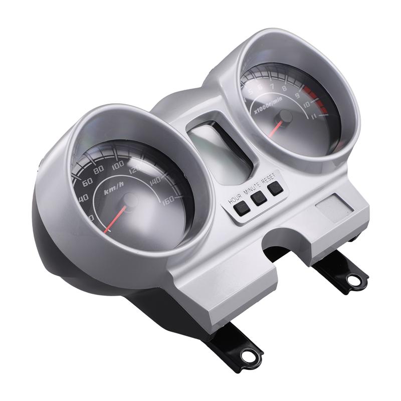 12V Motorcycle Speedometer LCD Dashboard Tachometer Tacho For Honda CBF250 CBX250 Twister 2001-2008