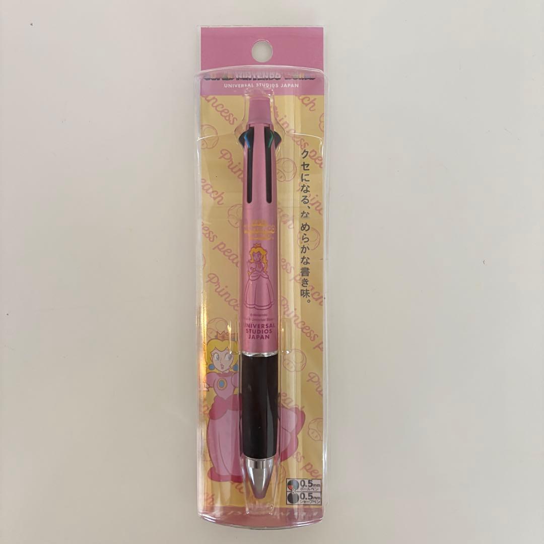 USJ Limited Peach Princess Jetstream 5 FunctionsMultifunction Pen Super Mario