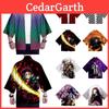 Hochwertige Anime Demon Slayer Kimetsu No Yaiba Cosplay Lockere Haori Kimono Roben Mantel Oberteile in lebendigen Farben