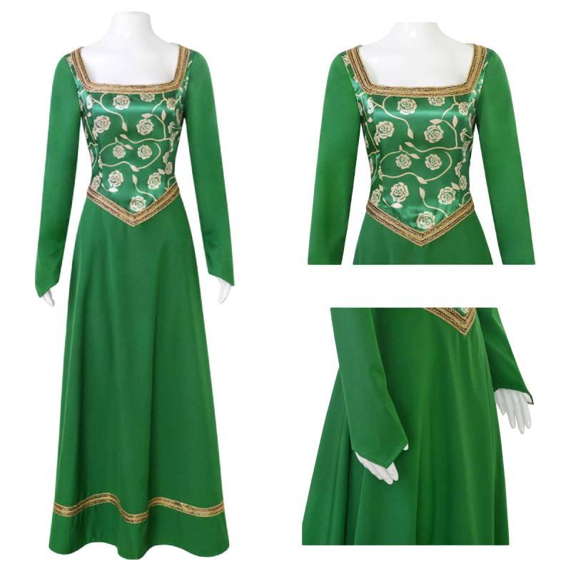 Shrek Princess Fiona Costume For Halloween Cosplay