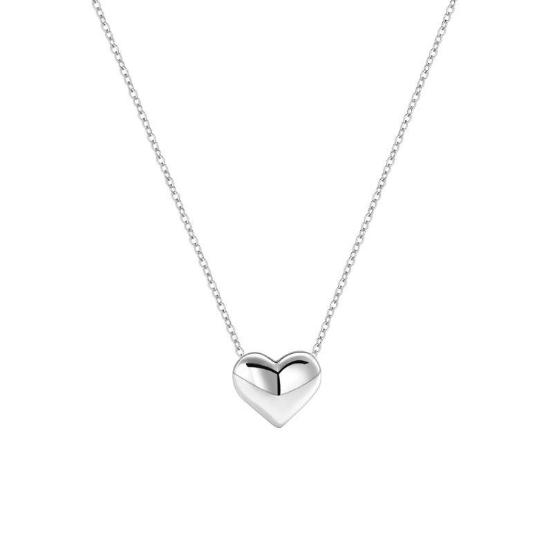 Love Doudou Necklace Women's Niche Exquisite Fashion Versatile Glossy Love Pendant Item Accessories