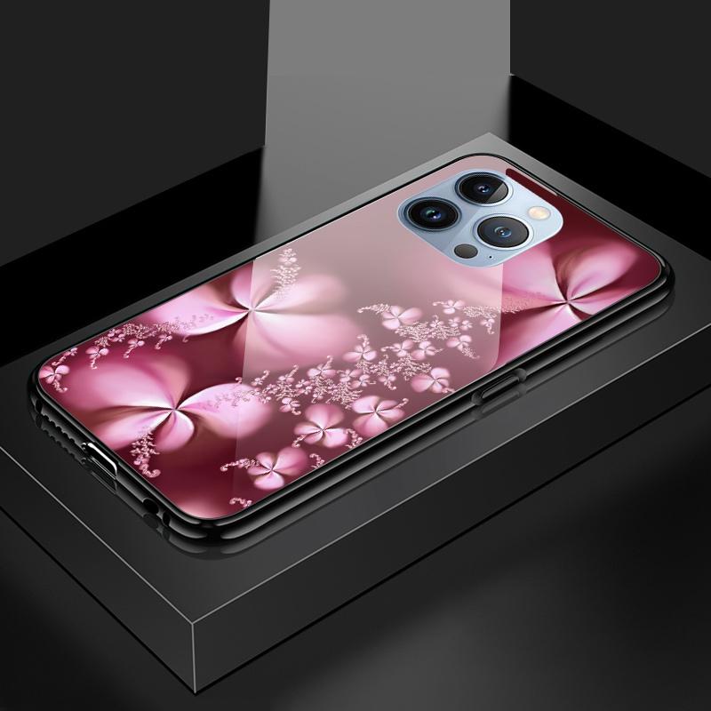 Чехол для телефона из закаленного стекла для OPPO Reno13 Reno14 Realme 11 12Pro 14 GTNeo6 C21Y C53 C75 OnePlus Nord2 NordCE3Lite Мягкий край Ударопрочный Гладкий чехол